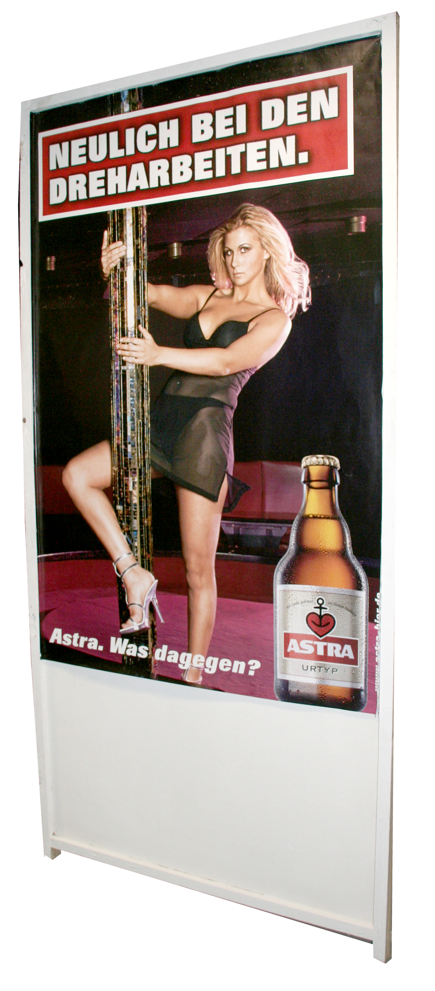 Stellwand Redlight - Astra  250 x 125m,  "dreharbeiten"